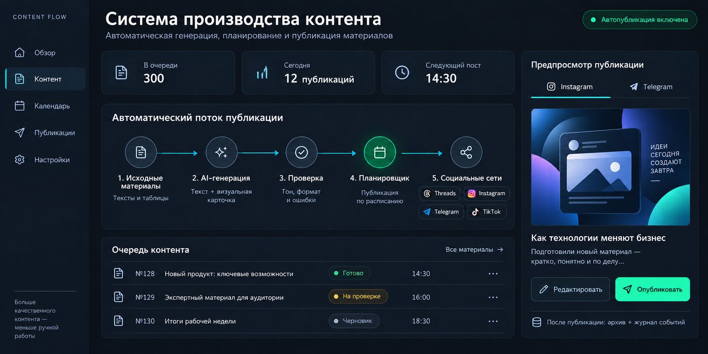 Обзор системы